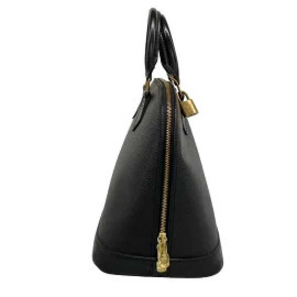 Louis Vuitton Alma Handbag Noir Black leather